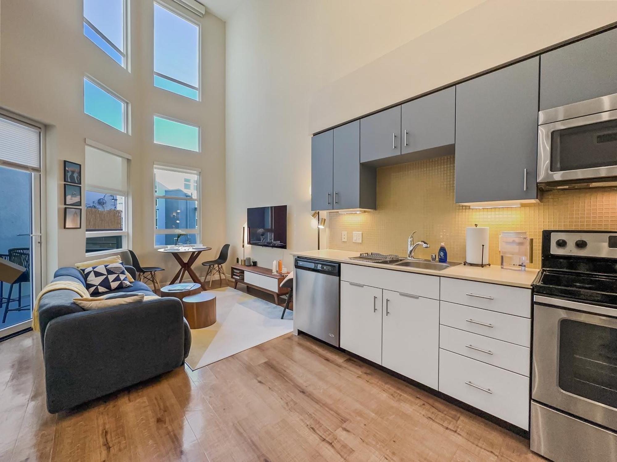로스앤젤레스 Creative 2 Levels Penthouse 아파트 외부 사진